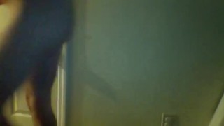 Stroking my big cock too cum shot finish