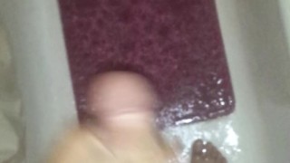 a quick cum in the shower