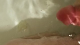 bathtub underwater cum shot