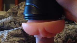 Using my fleshlight (No cumshot)