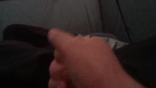 Playing with my uncut dick until I cum!