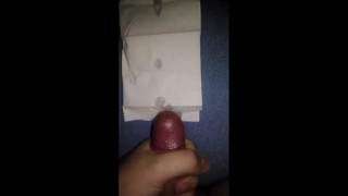 BIG cumshot young guy