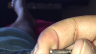 Quick jerk off session before school (no cum shot)