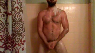 Big dick in shower