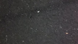 Cumming in public almost got caught