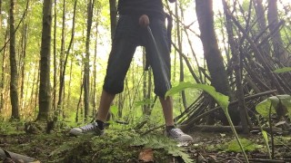 look daddy I am pissing without hands