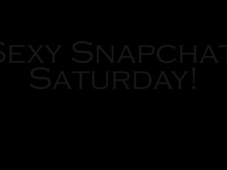 Behind The Scenes Blowjob Show! Sexy Snapchat Saturday - August 20th 2016