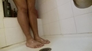 Chub Boy Pisses All Over Feet (Request)