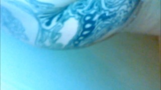 Huge Natural Breasted Milf Teasing and Masturbating