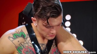 HotHouse Sebastian Kross In Gorgeous Leather Boxers