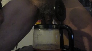 Peeing in a Coffee Carafe!