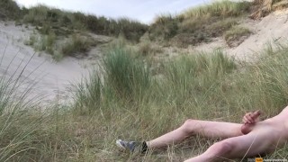 dutch teen boy love to jerk and piss in public