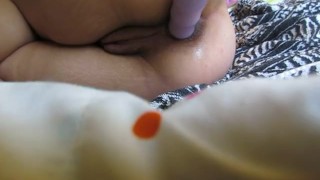 ass and pussy masturbation