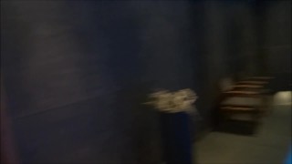 Sexy dance at wellness spa