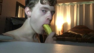 Deep Throating Banana