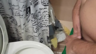 pissing ;)