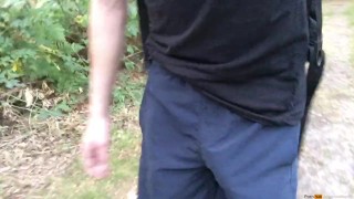 walking with a boner in my short