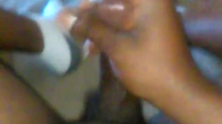 Almost caught stroking my dick