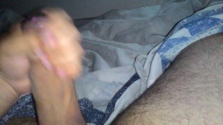 me jerking off and cum