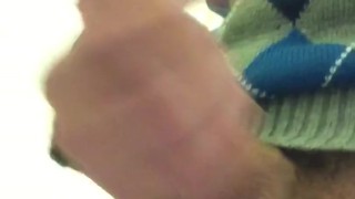 Playing with my well hung cock