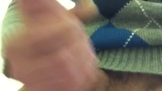 Playing with my well hung cock