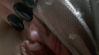 Clit contractions up close