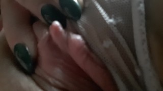Clit contractions up close