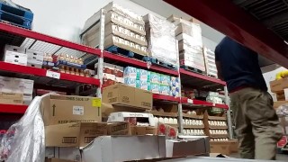 Kind of cold at work/ cumshot