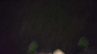 Pissing Outside in Darkness