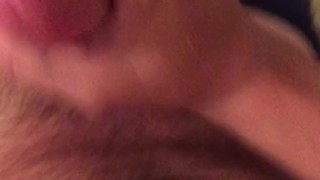 Amateur straight 32 year old white man jerking myself off with a big cock