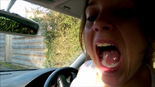 Car Blowjob Cum - Public Street Car Blowjob & Cum in Mouth Driving - Free Porn Videos -  YouPorn