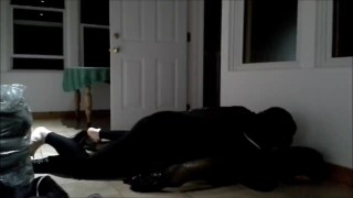 barefoot frogman humps frogman in nighttime attack