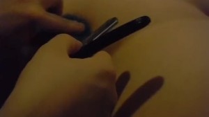 Ginger Housewife Shaving Pussy and Squirting 