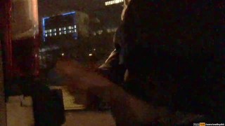 I think that guy on the bike saw me wanking in public