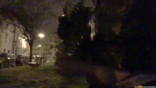 I think that guy on the bike saw me wanking in public