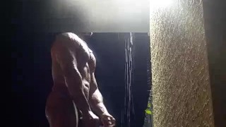 Outside shower
