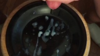 Jerking my cock until it explodes