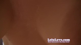 lelu love-nerdy girl cum on glasses HD