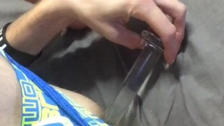 Glass dildo
