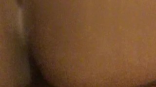Solo dildo play