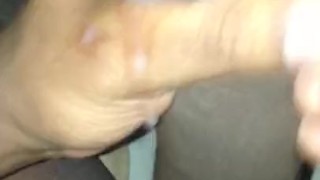 Stroking to a mess