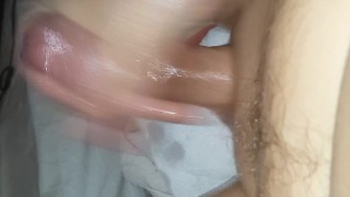 OIL HANDJOB AND CUMSHOT