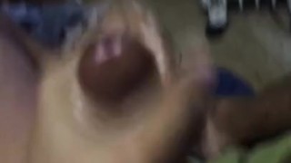 Cumshot watching porn
