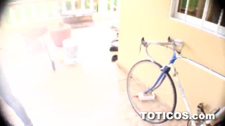 Black Dominican barbie doll with great tits gets fucked