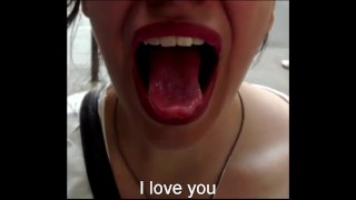 She surprised me going for a walk! (after I came in her mouth)