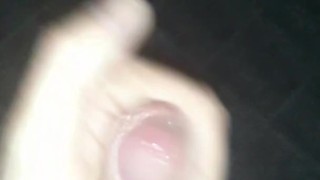 Quick cumshot in my bathroom