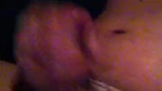 bi chav wanking in a car/outdoors