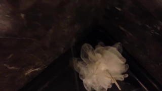 Pissin' on a sponge