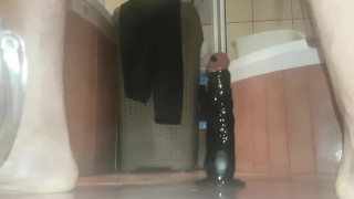 Big dildo in ass