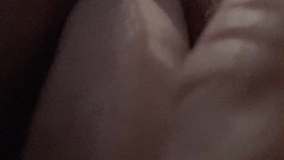 Slow dildo play